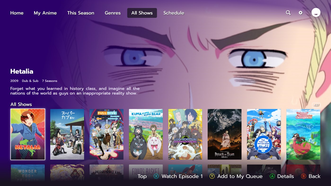 FunimationScreenshot 1